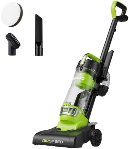 Eureka Airspeed Ultra-Lightweight Compact Bagless Upright Vacuum Cleaner, NEU10AE4, Green