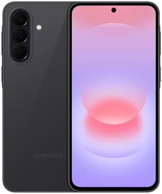 Samsung Galaxy A37 5G (2026), Unlocked Android Smartphone, 256GB, AMOLED Display, Triple Camera, IP68, Slim Phone, 5000mAh Battery, US Version, US 1 Yr Warranty, Awesome Charcoal