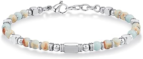 SIUMAL Bracelets for Women, Beaded Bracelets, Silver Bracelets for Women & Gold Bracelets for Women, Boho Bracelets, Trendy Jewelry Gifts for Lover Mom Friends
