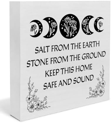 Witchy Home Decor, Housewarming Gift, Spiritual Decor, Witchy Gifts for Women Friends Coworkers, Home Farmhouse Decorations