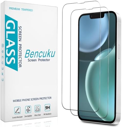 (2 Pack) Screen Protector for iPhone 17e / iPhone 16e Tempered Glass, Anti Scratch, Bubble Free