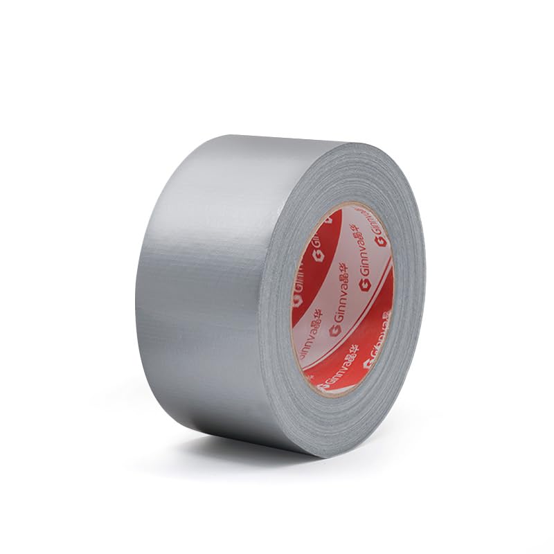 Heavy-Duty Duct Tape 2 in x 30 Yards,10 Mil Thick, Waterproof, Strong Adhesive for Repair, No Residue, All Weather, Rubberized Fabric Tape for Indoor & Outdoor Use (1)