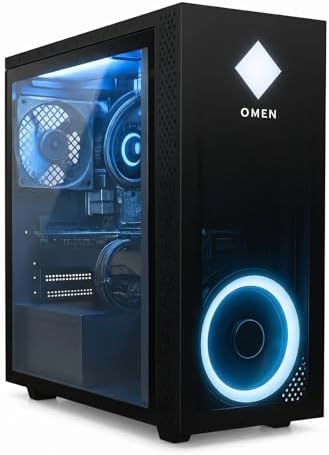 Prebuilt Gaming Desktop PC – Core i7 up to 3.5GHz, Radeon RX 580 8GB GDDR5, 16GB DDR4 RAM, 512GB SSD,1TB HDD, Wi-Fi 6 & Bluetooth 5.4, 650W PSU, Windows 11 Pro,RGB Keyboard & Mouse