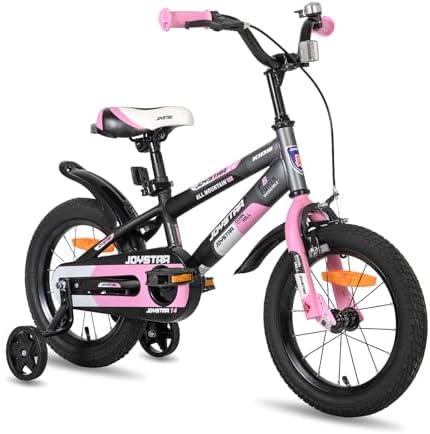 JOYSTAR New Berry Kids Bike for Boys and Girls Ages 3-12 Years Old, 12 14 16 Inch Kids Bicycles with Training Wheels, 20 Inch Bike with Kickstand, Multiple Colors | for Boys and Girls, Kids Bicycles, 
