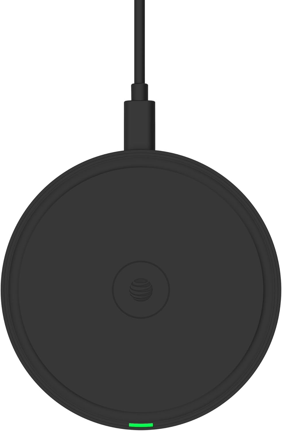 AT&amp;T 15W Qi Wireless Charging Pad \u2013 Case-Friendly USB-C Fast Charging Station for iPhone 17\/16\/15\/14, AirPods, Samsung Galaxy S25\/S24, Pixel, and All Qi-Compatible Devices \u2013 Black