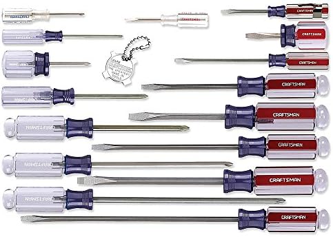 Craftsman 9-31794 Slotted Phillips Screwdriver Set, 17 Piece