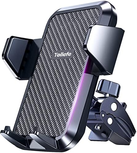 Car Phone Holder, [Thick Cases Friendly] Car Phone Holder Mount, Hands-Free Phone Mount for Car Fit for iPhone for Samsung and Smartphone