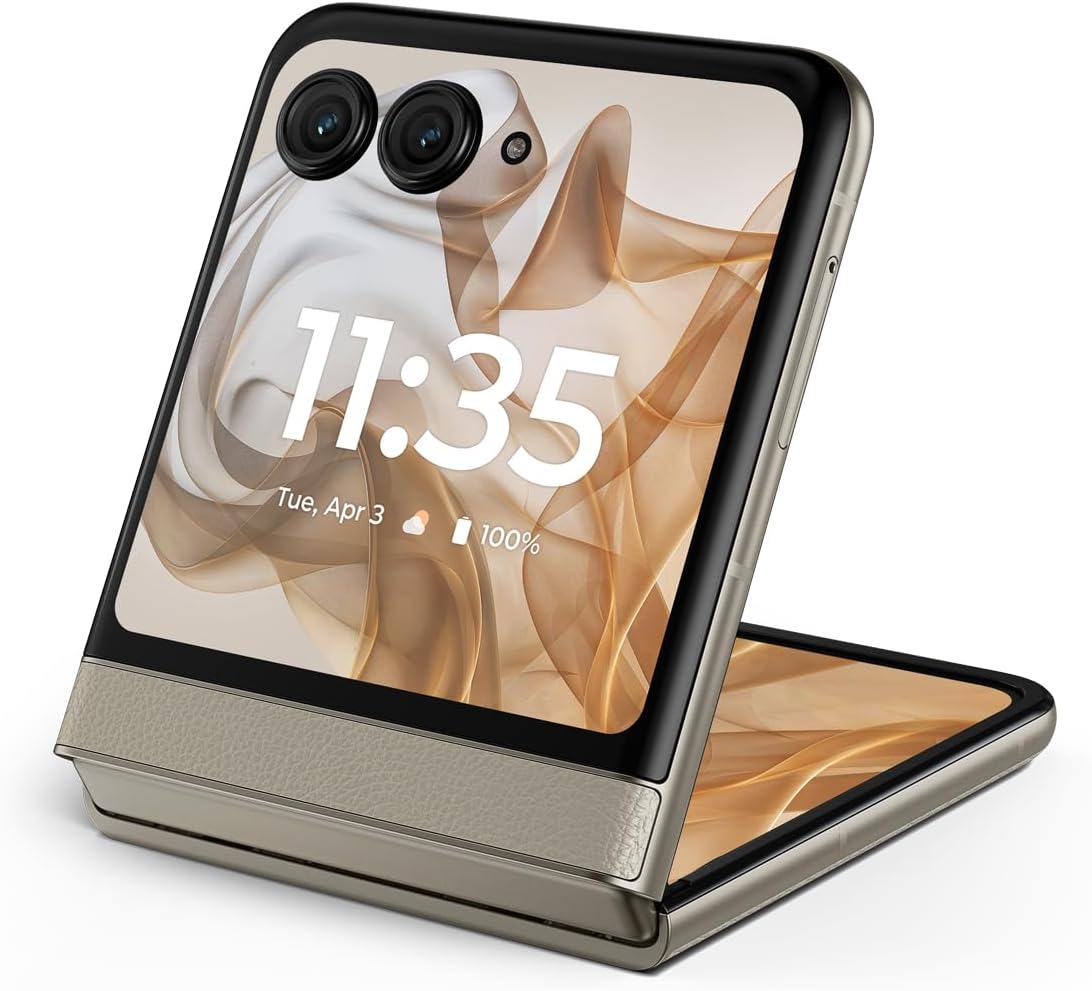 Motorola razr | 2024 | Unlocked | Made for US 8\/256GB | 50MP Camera | Beach Sand