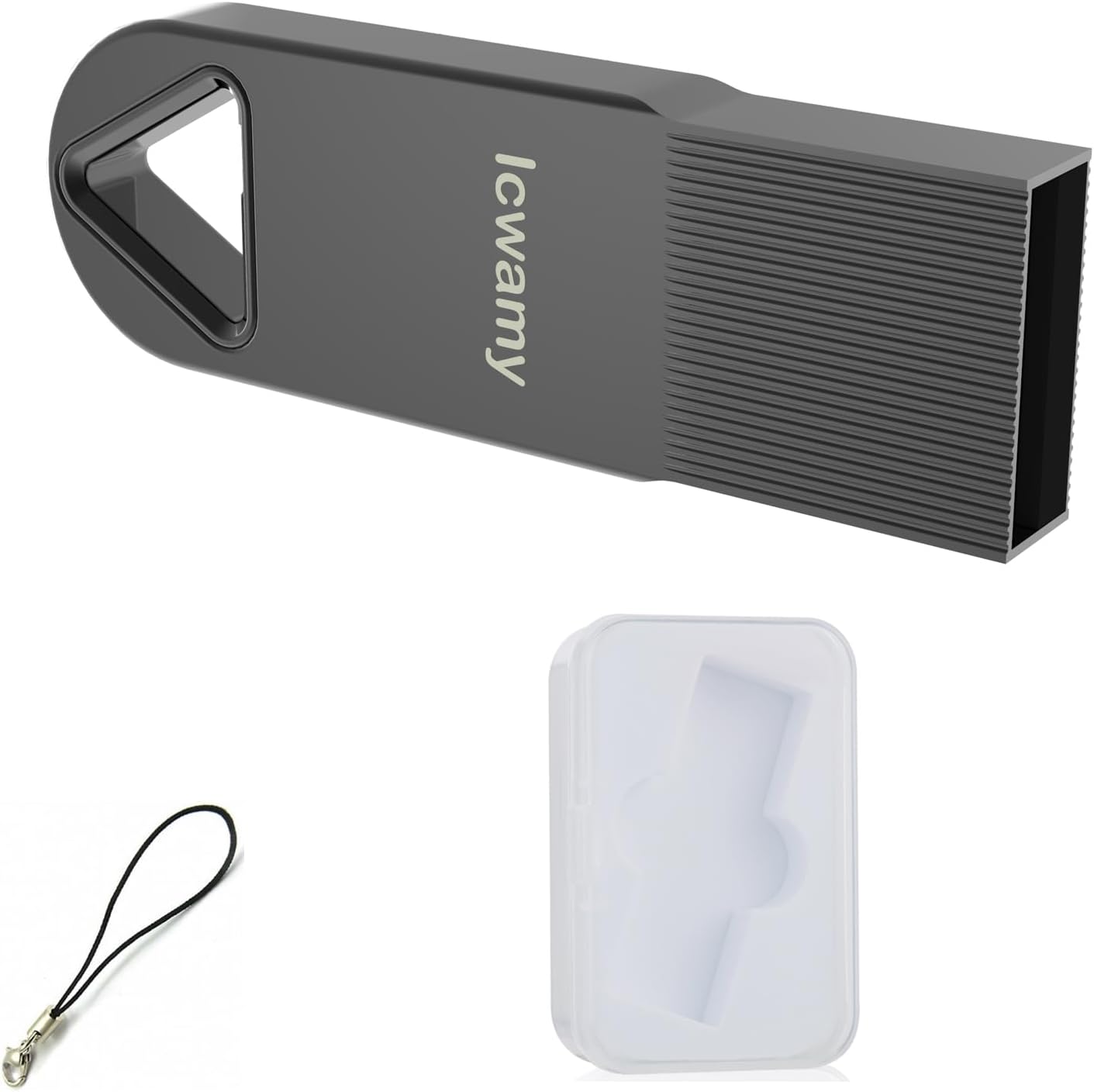 lcwamy 8GB Flash Drives 10 Pack USB Drive Pack USB Stick USB Flash Drives 10 Pack Bulk Thumb Drive Pack (8GB 10PCS)