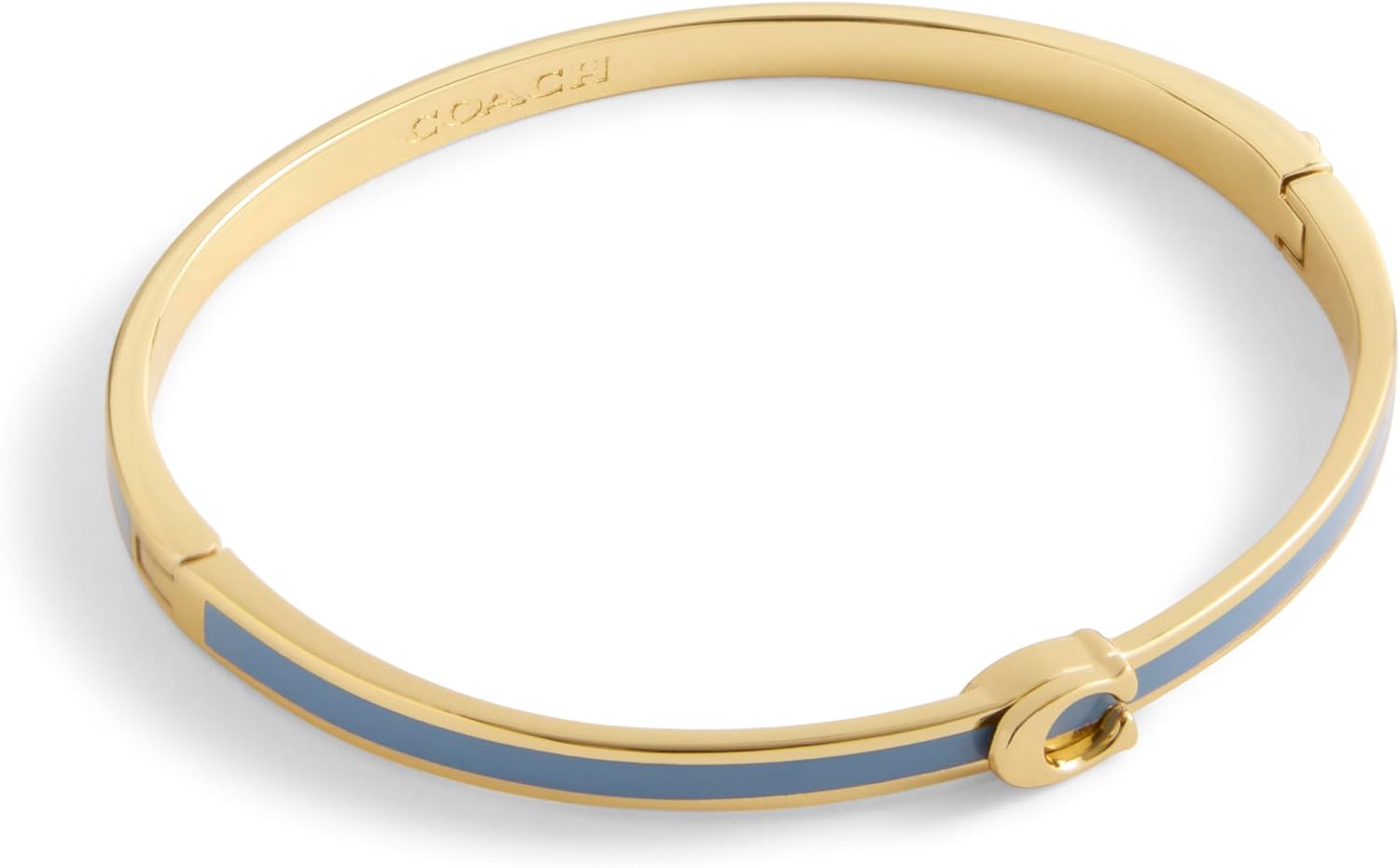 COACH Jewelry Women's Signature C Enamel Bangle Bracelet