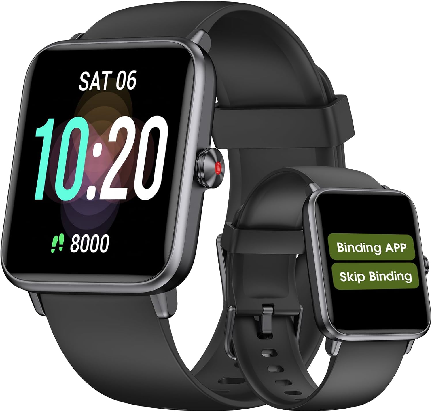 Pedometer Watch Senior Friendly No App\/Phone Required, Waterproof Fitness Tracker Watch with Step Counter Calories\/Sleep Tracker for Walking Running for Men Women