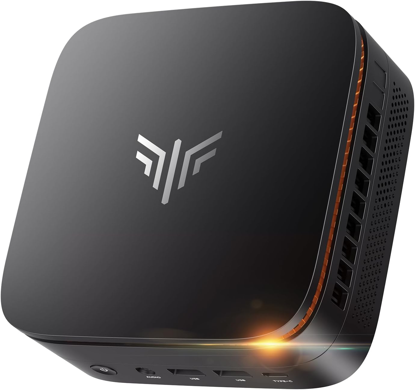 KAMRUI Pinova P1 Mini PC Computer, AMD Ryzen 4300U (Beats i3-10110U\/3500U), 16GB RAM 256GB SSD, Mini Desktop Computer Support Triple 4K, USB-C, WiFi, Bluetooth, Ethernet for Business, Education, Home