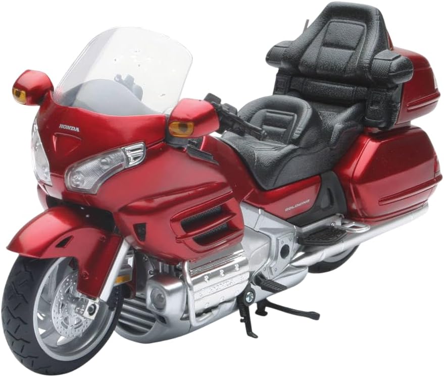 1:12 Scale Honda Gold Wing 2010 Red Diecast Motorcycle Model