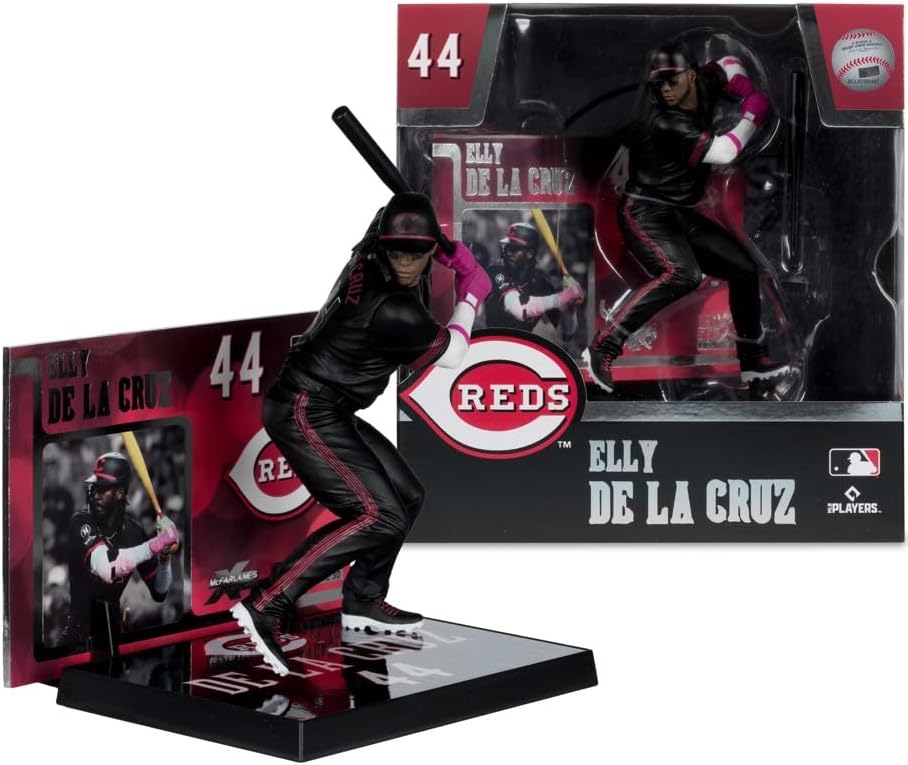 Cincinnati Reds Elly De La Cruz City Connect Jersey by McFarlane