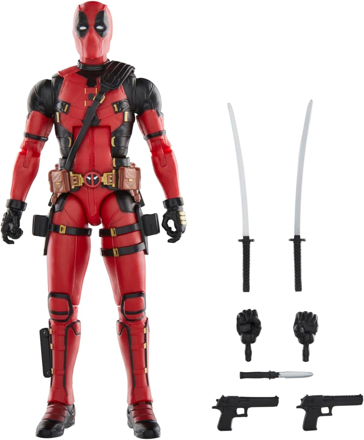 Marvel Legends Series Deadpool, Deadpool &amp; Wolverine Collectible 6 Inch Action Figure for Adults Ages 14 and Up