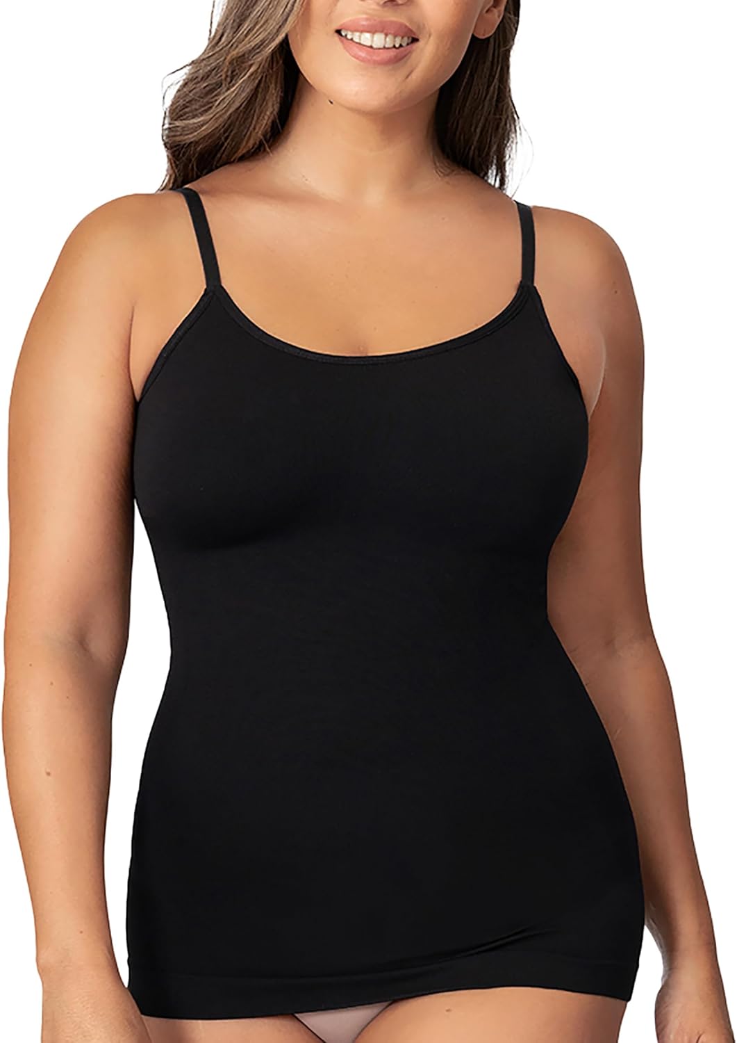 SHAPERMINT Womens Tops - Scoop Neck Cami Body Shaper for Women, Shapewear Tummy Control, Camisole Tank Tops for Women