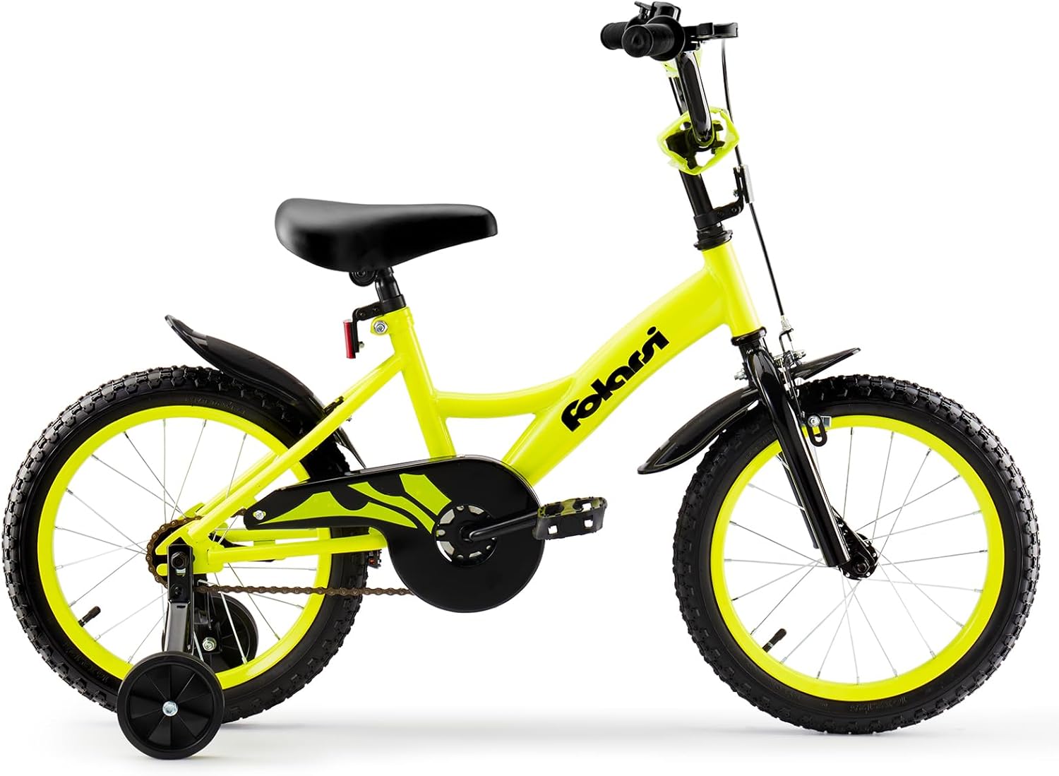 Folarsi Kids Bike 14 16 18 Inch Bicycle for 3-9 Years Boys Girls Bike，Children's Bicycle with Bell Training Wheels, Multiple Colors