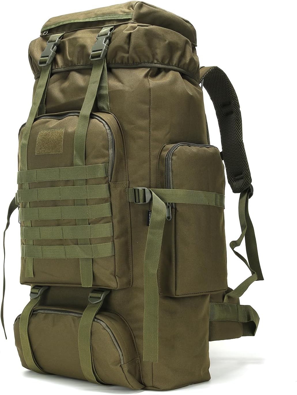 King'sGuard 70L Camping Hiking Backpack for Men Women Large Military Tactical Backpack Molle Rucksack Backpack for Outdoor