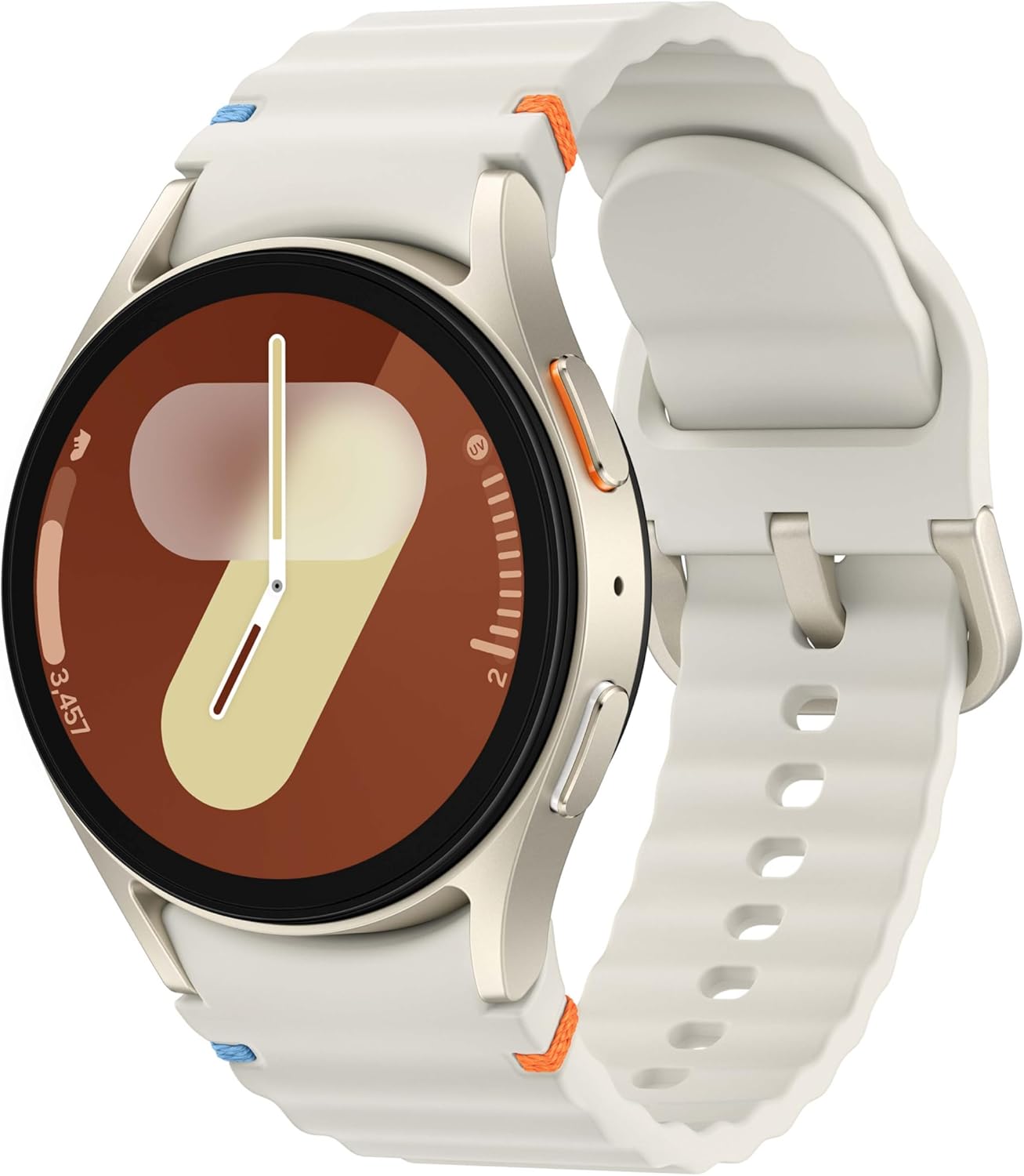Samsung Galaxy Watch 7 40mm Bluetooth AI Smartwatch w\/Energy Score, Wellness Tips, Heart Rate Tracking, Sleep Monitor, Fitness Tracker, 2024, Cream [US Version, 1Yr Manufacturer Warranty]