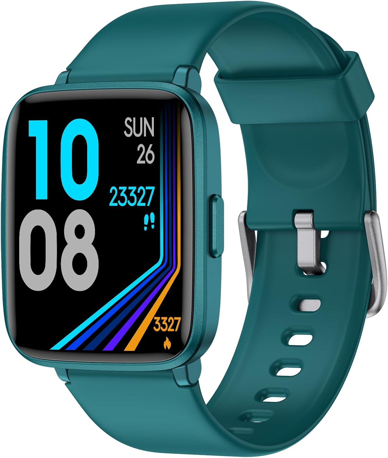 LIVIKEY Fitness Tracker Watch with Heart Rate Monitor, Activity Tracker with Pedometer, Sleep Monitor, Calories &amp; Step Counter, IP68 Waterproof Smart Watches for Women Men Fitness Watch for Sports