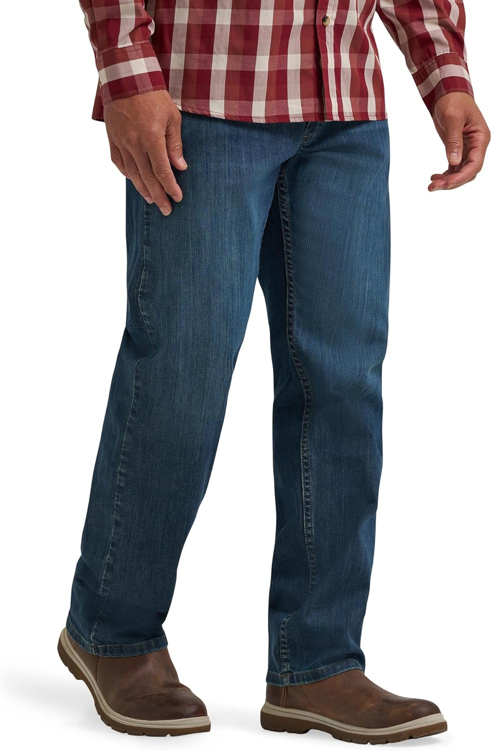 Wrangler Authentics Men's Regular Fit Comfort Flex Waist Jean