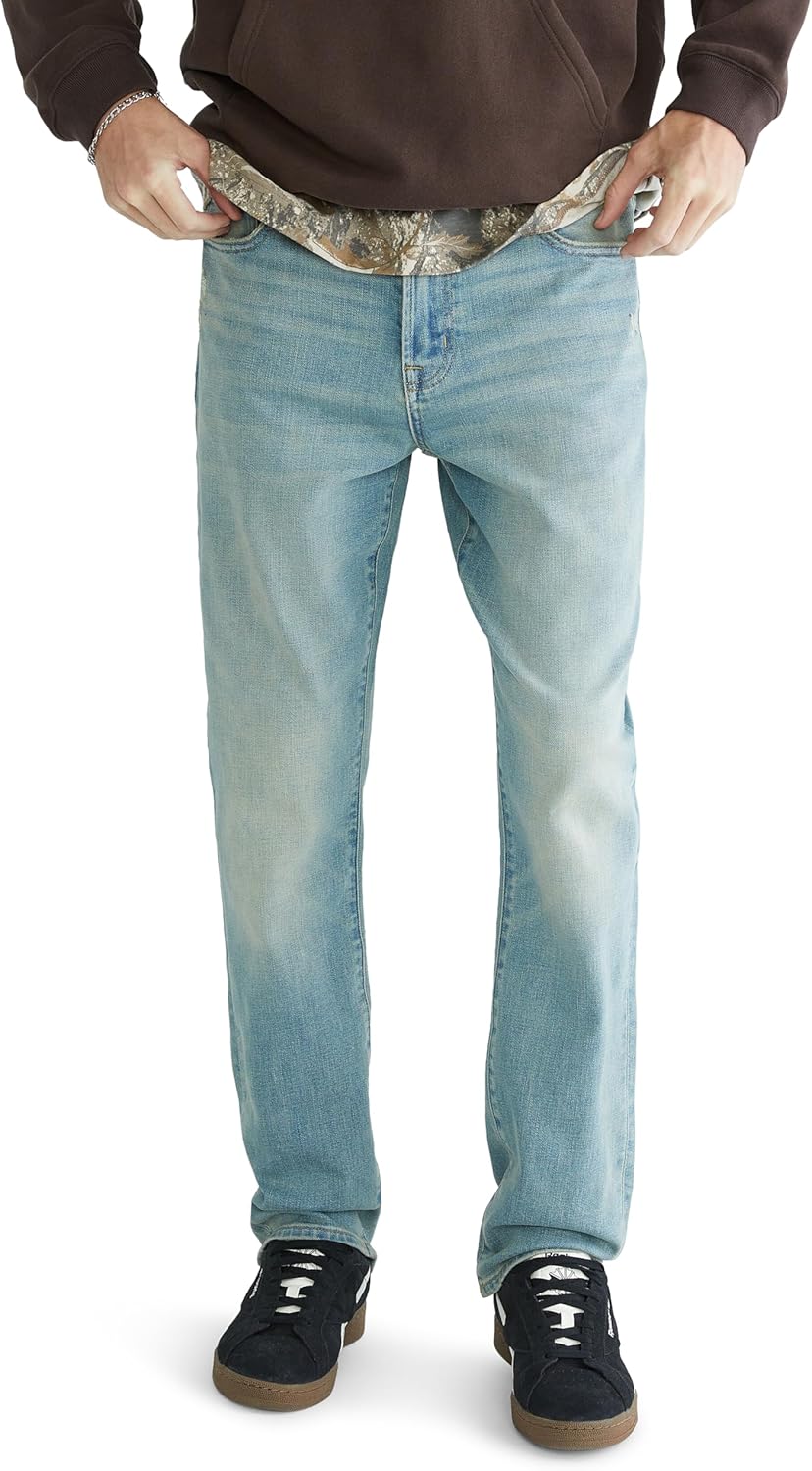 AEROPOSTALE Men's Athletic Straight Premium Air Jean